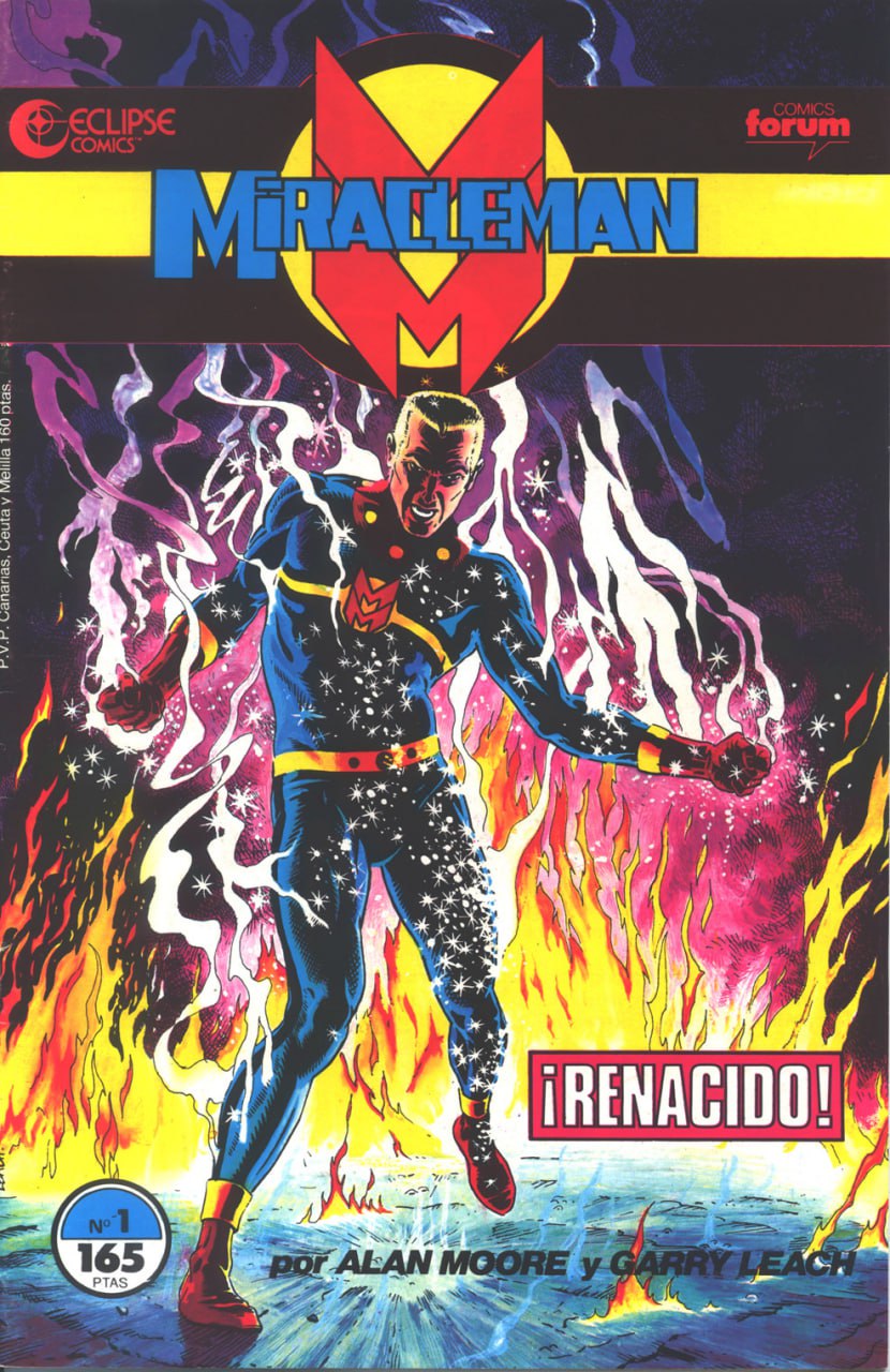 Portada ampliada de Miracleman