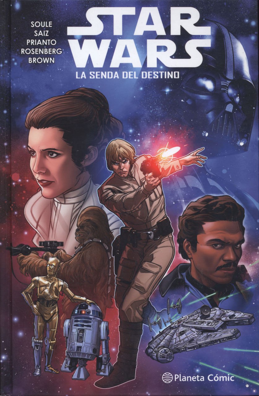 Portada ampliada de STAR WARS LA SENDA DEL DESTINO