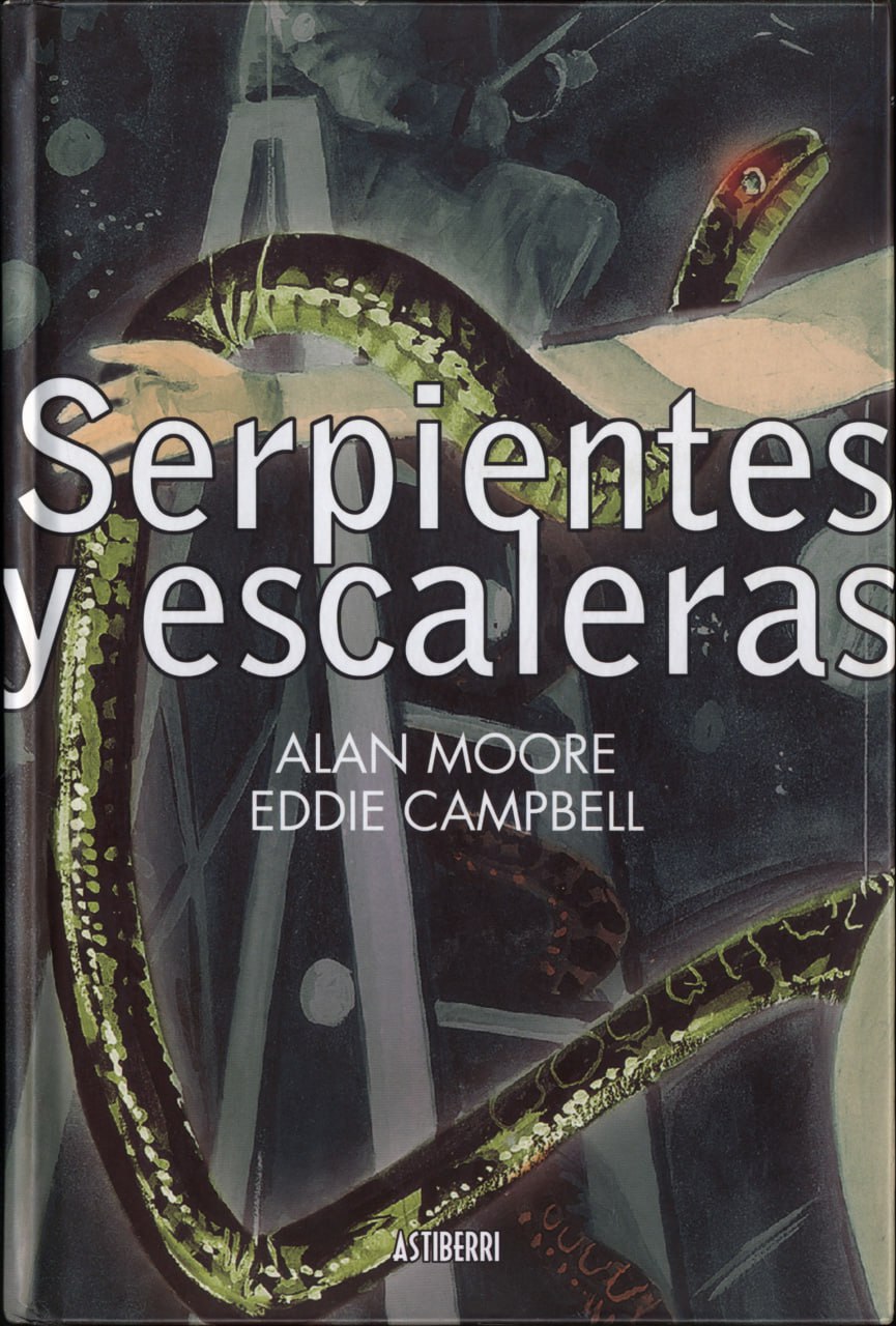 Portada ampliada de Serpientes y escaleras