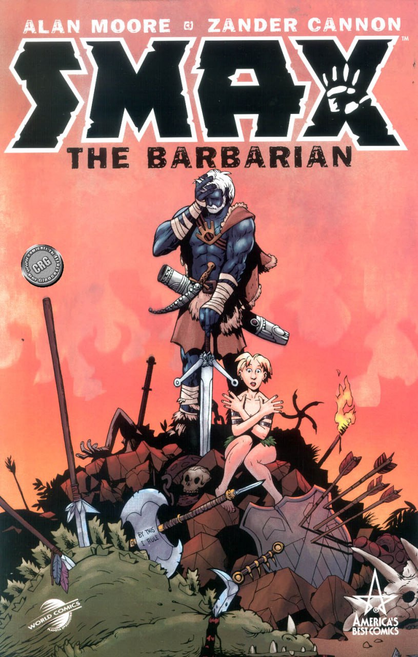 Portada ampliada de S Max the barbarian