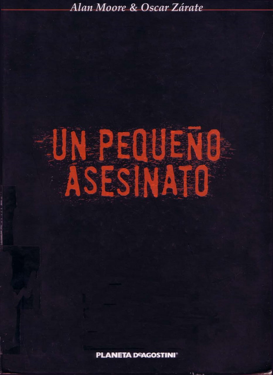 Portada ampliada de UN PEQUEÑO ASESINATO