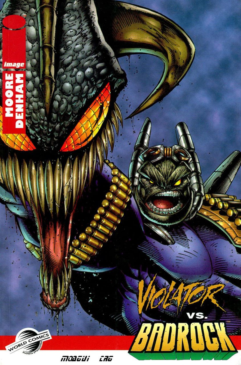 Portada ampliada de VIOLATOR vs. BADROCK