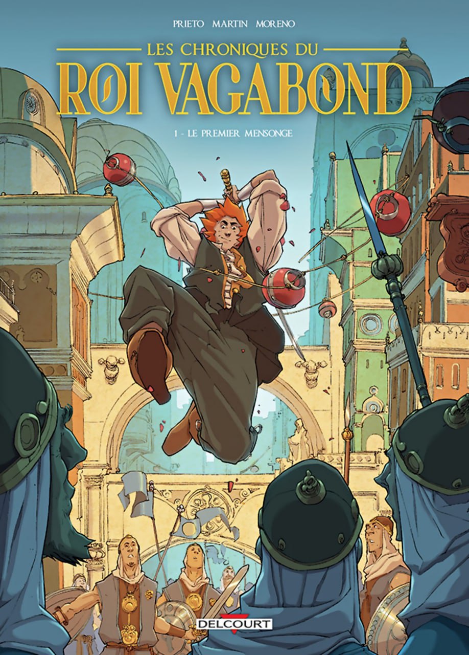 Portada ampliada de LES CHRONIQUES DU ROI VAGABOND