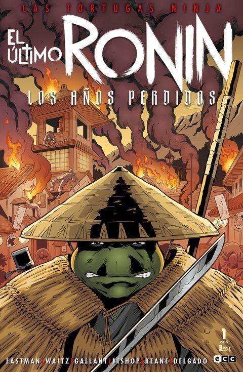 Portada ampliada de EL ÚLTIMO RONIN