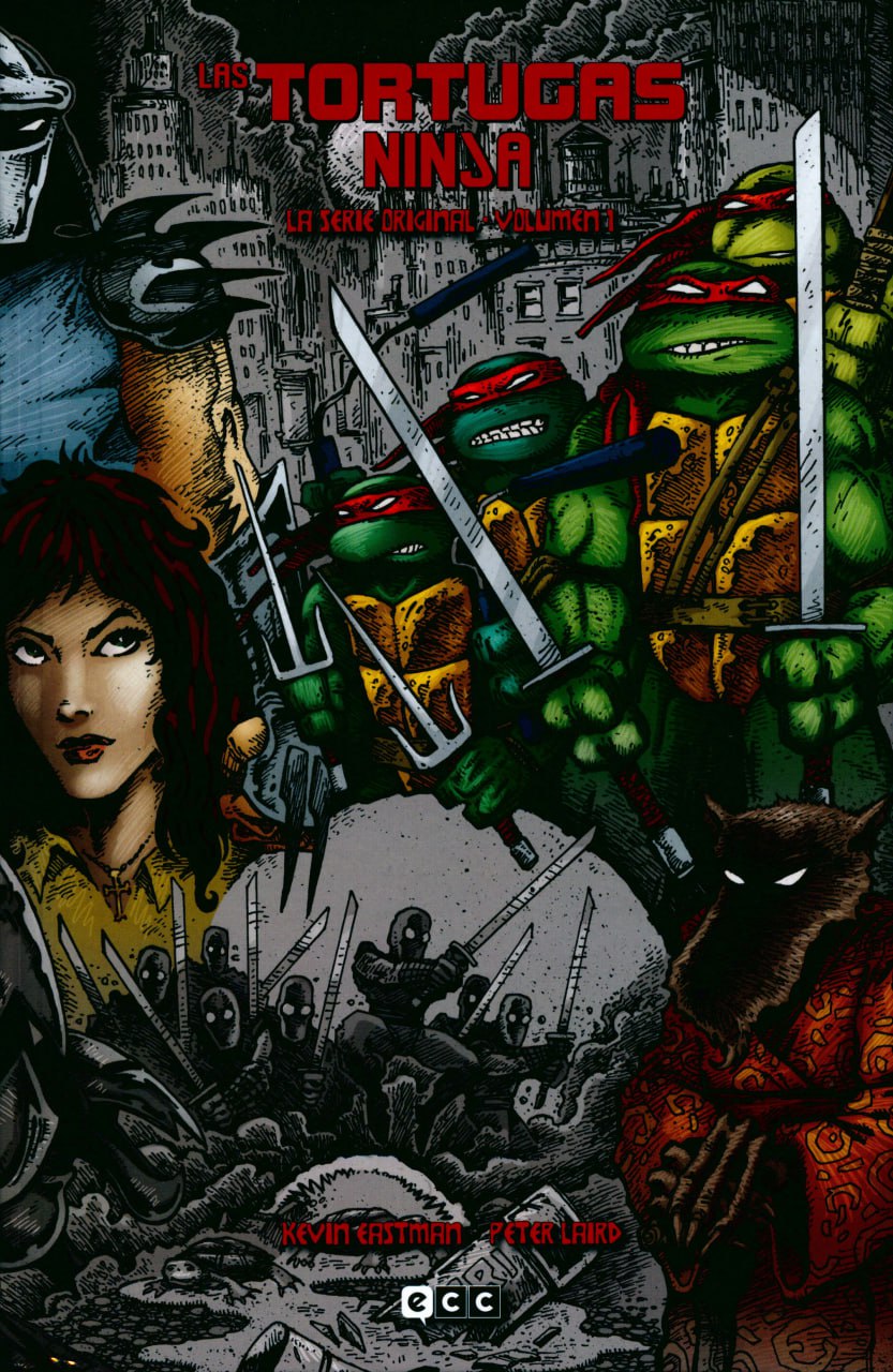 Portada ampliada de The Tortugas Ninja