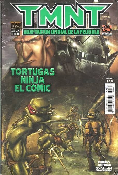 Portada ampliada de TMNT ADAPTACION OFICIAL DE LA PELICULA