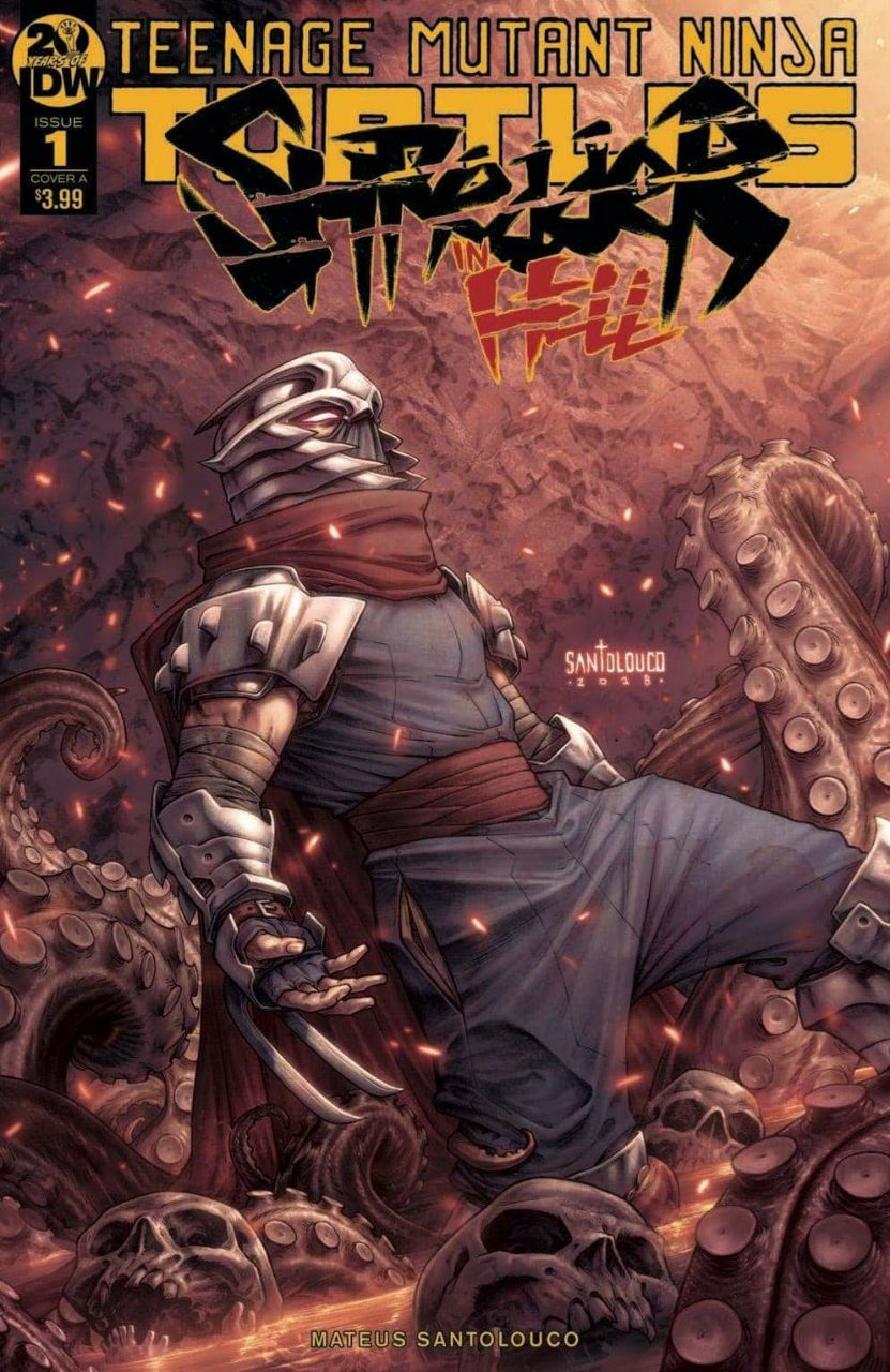 Portada ampliada de TEENAGE MUTANT NINJA
