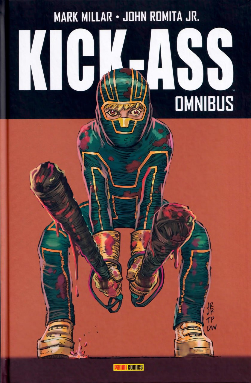 Portada ampliada de KICK-ASS OMNIBUS