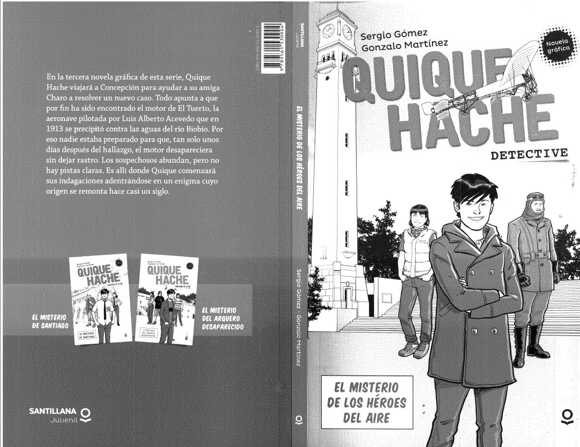Portada ampliada de QUIQUE HACHE DETECTIVE