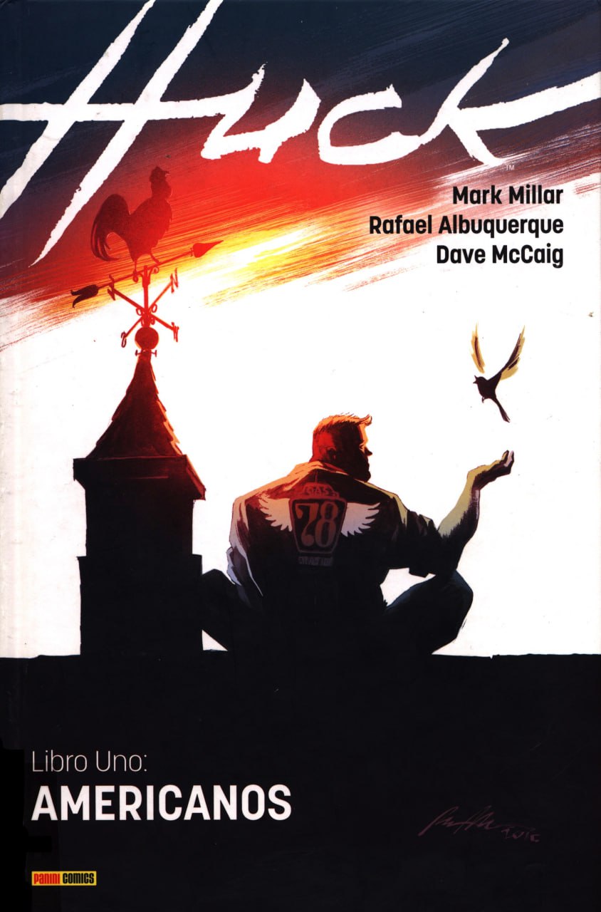 Portada ampliada de Huck