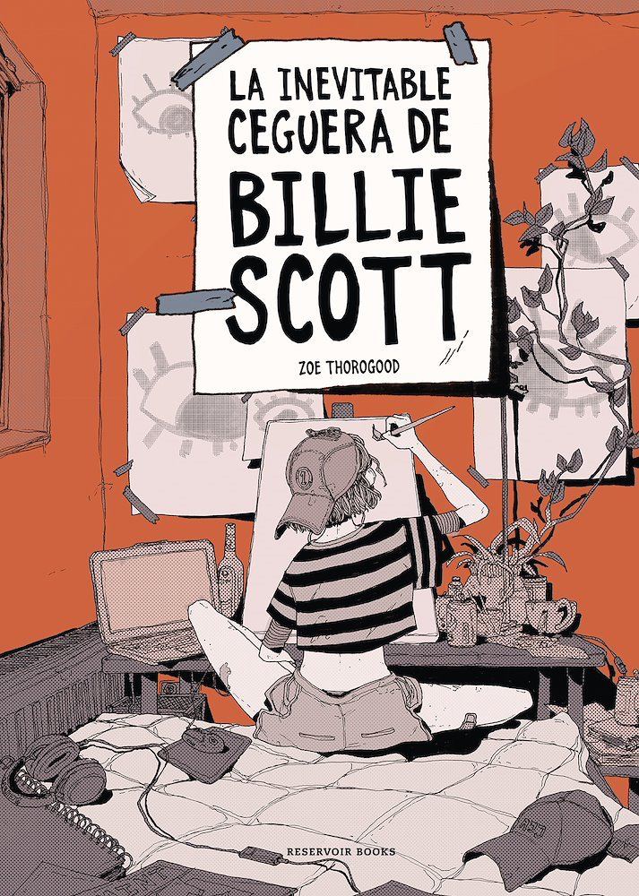 Portada ampliada de LA INEVITABLE CEGUERA DE BILLIE SCOTT