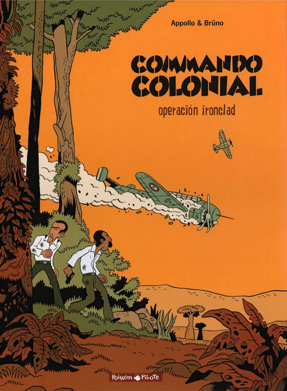 Portada ampliada de Commando Colonial. Operación Ironclad