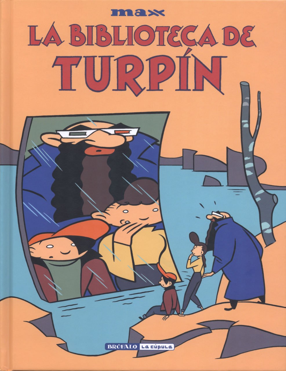 Portada ampliada de LA BIBLIOTECA DE TURPÍN