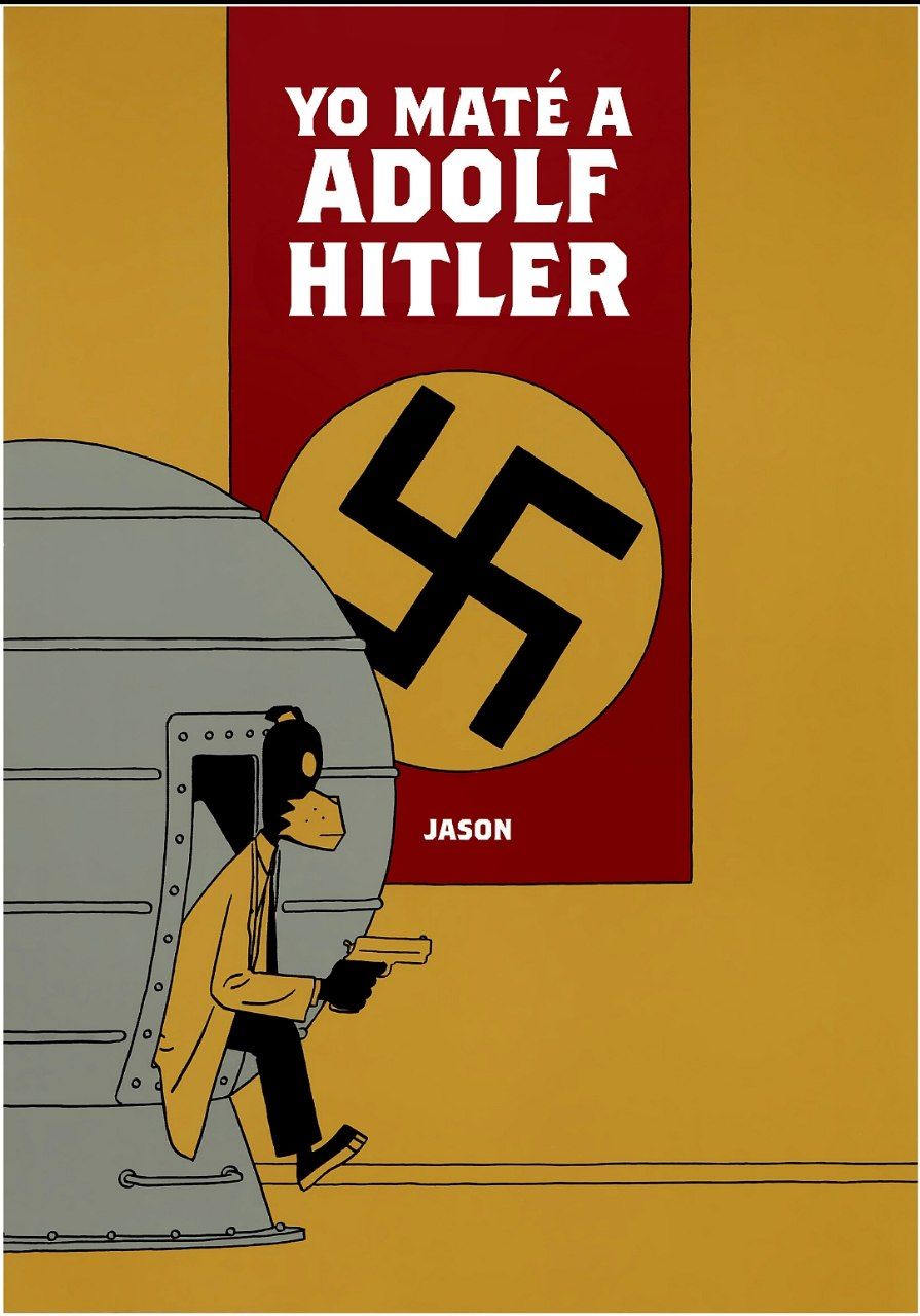 Portada ampliada de YO MATÉ A ADOLF HITLER