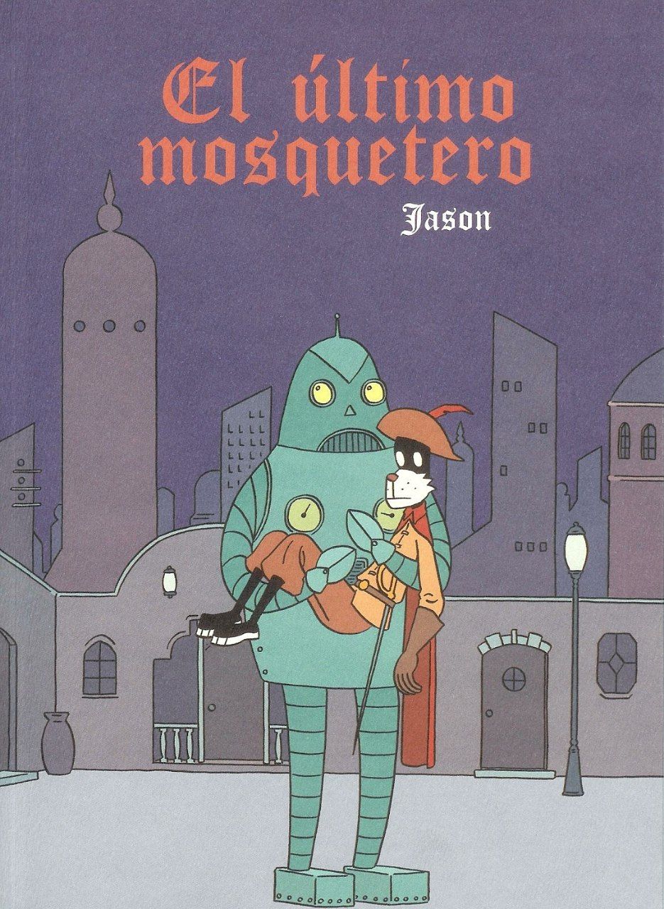Portada ampliada de El último mosquetero