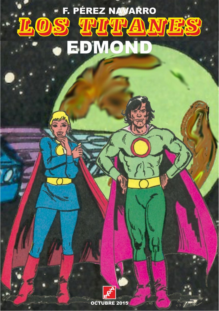 Portada ampliada de LOS TITANES EDMOND