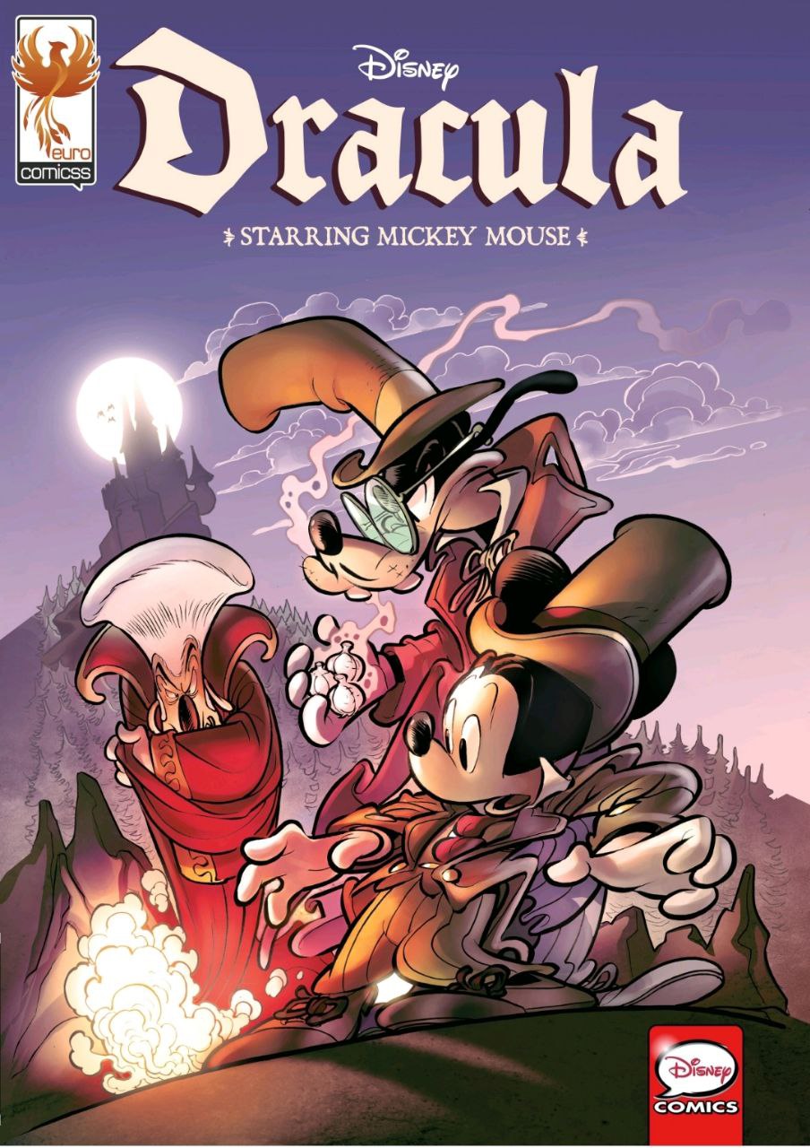 Portada ampliada de Disney Dracula