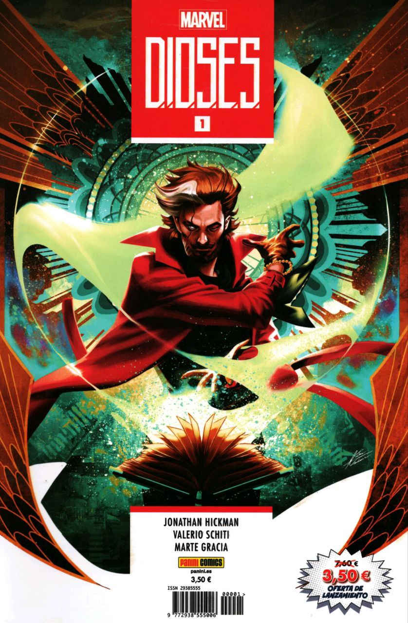 Portada ampliada de DIOSES