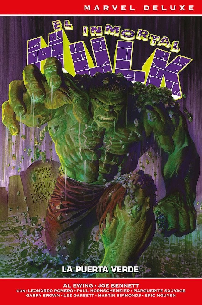 Portada ampliada de EL INMORTAL HULK: LA PUERTA VERDE