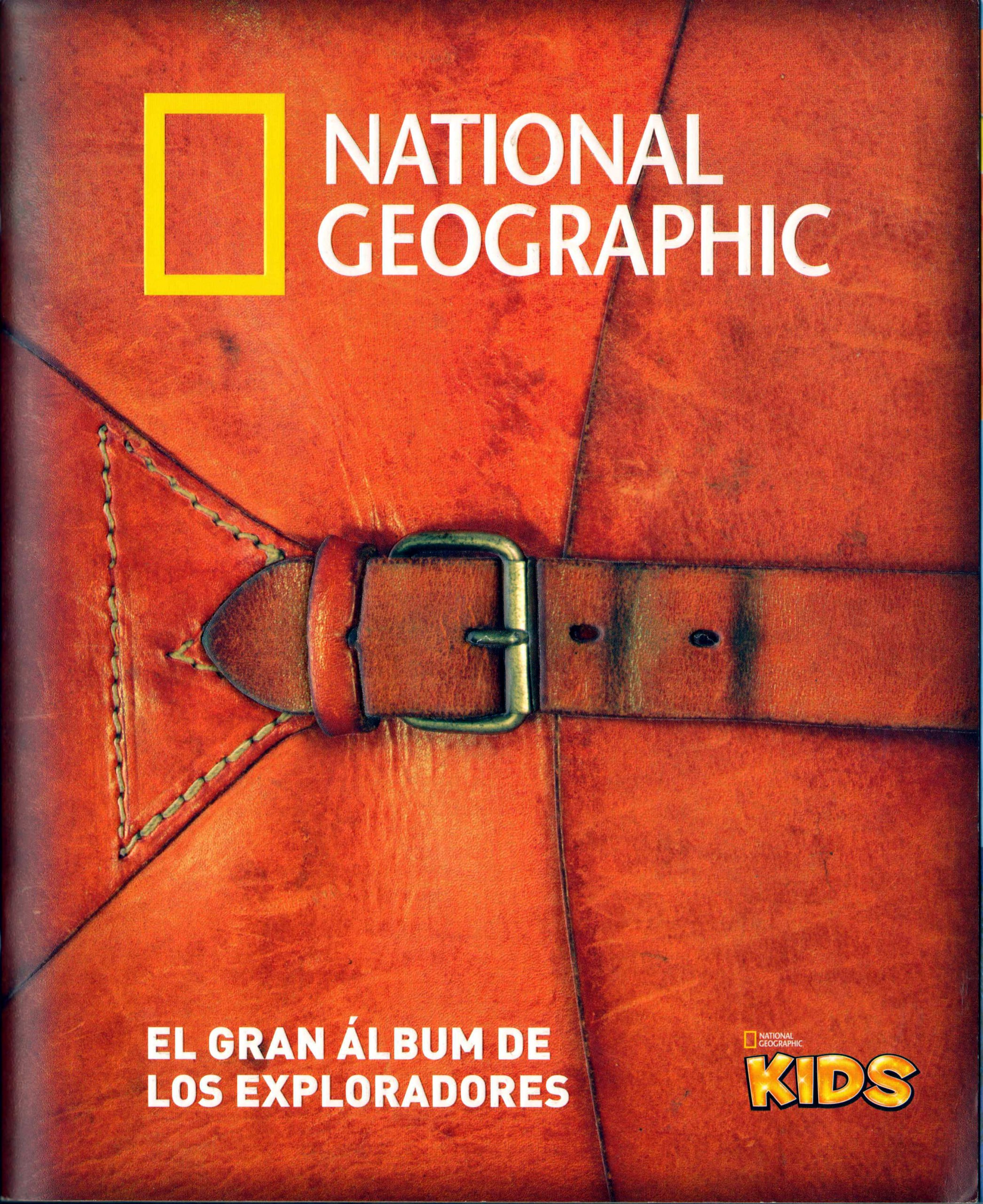 Portada ampliada de EL GRAN ÁLBUM DE LOS EXPLORADORES