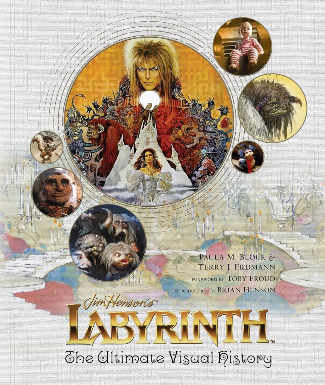 Portada ampliada de Labyrinth The Ultimate Visual History