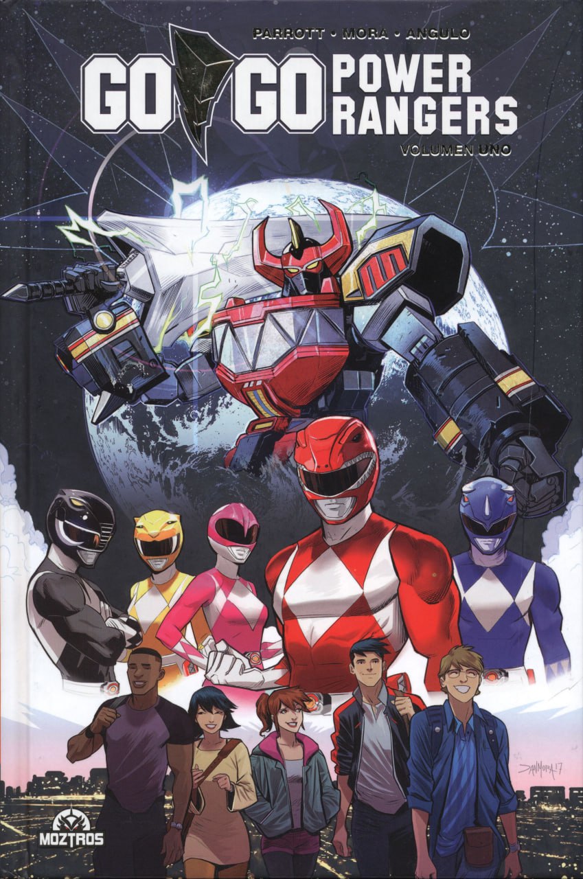 Portada ampliada de GO GO POWER RANGERS