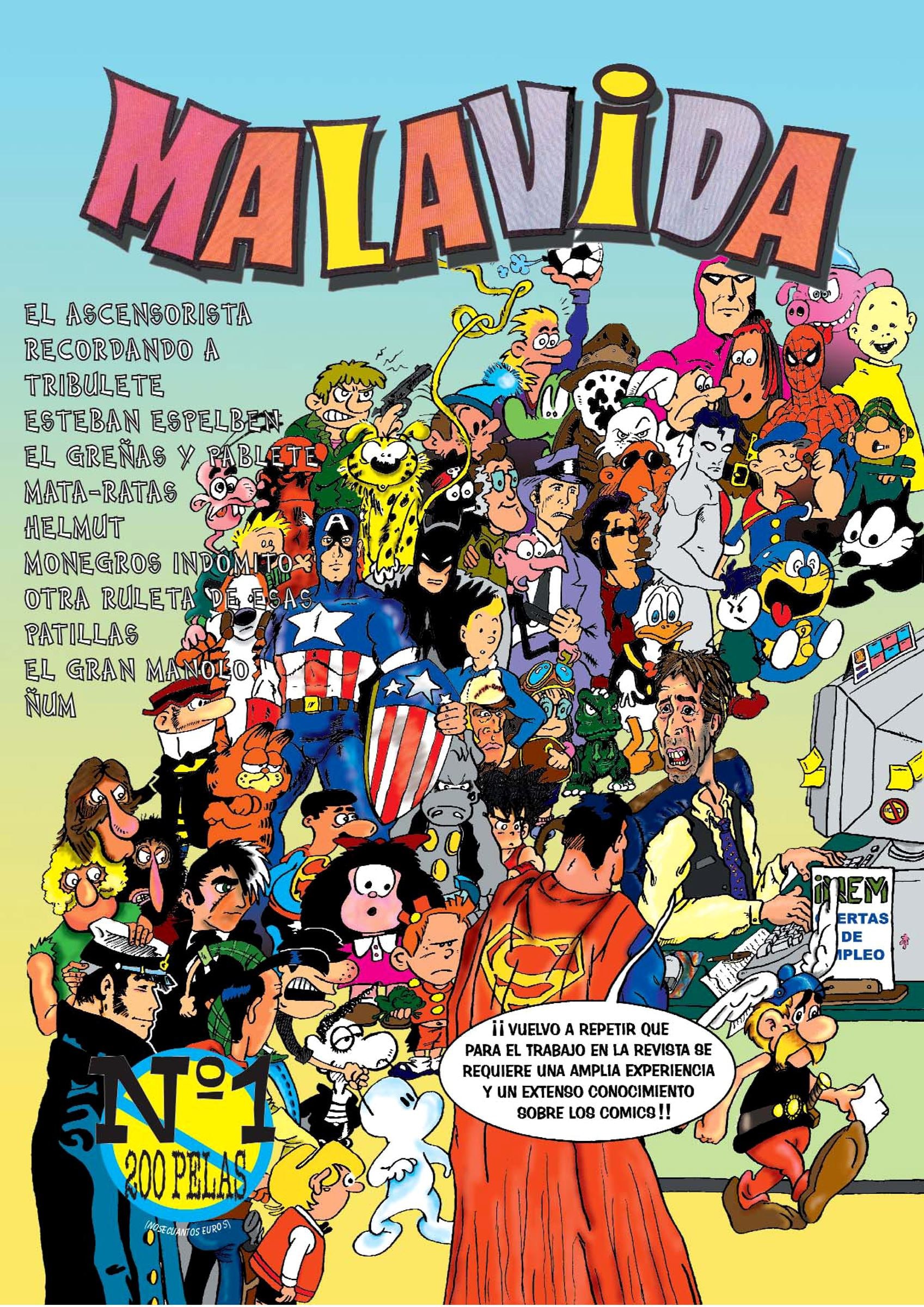 Portada ampliada de MALAVIDA