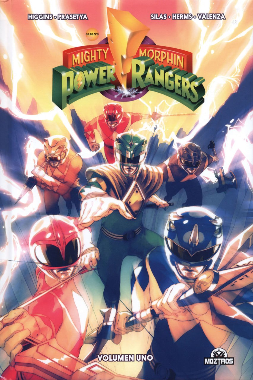 Portada ampliada de Mighty Morphin Power Rangers