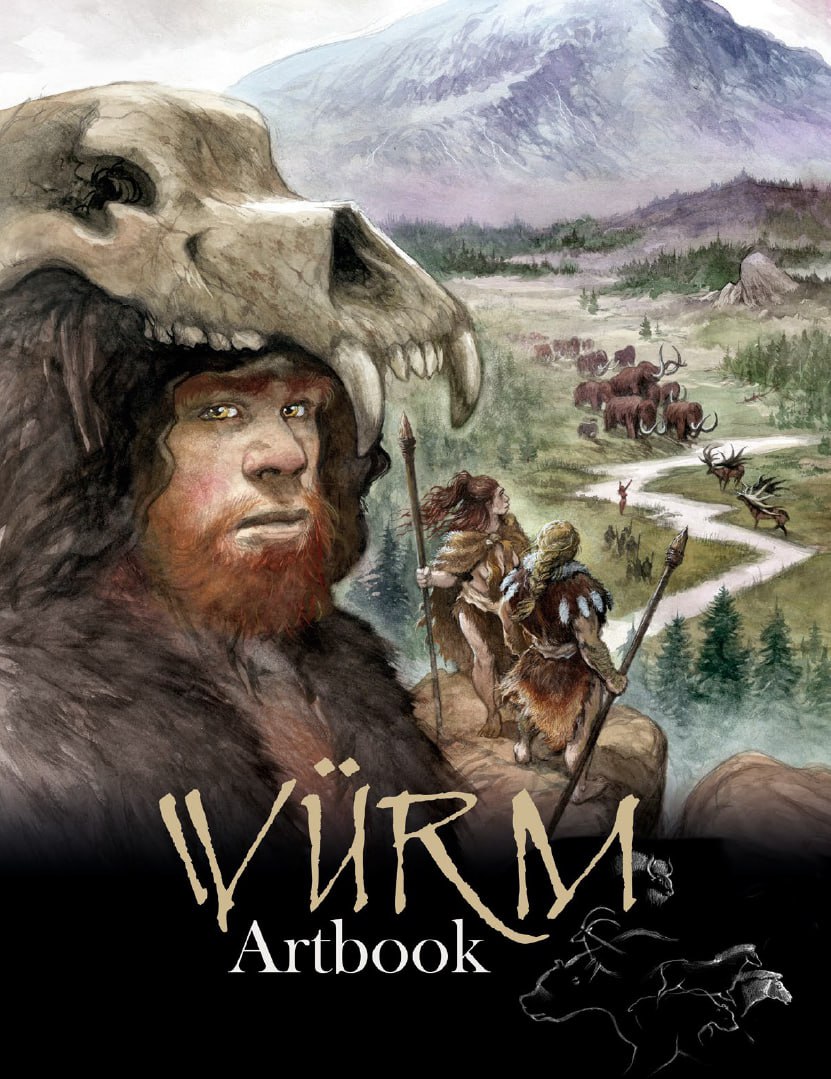 Portada ampliada de Vürm Artbook
