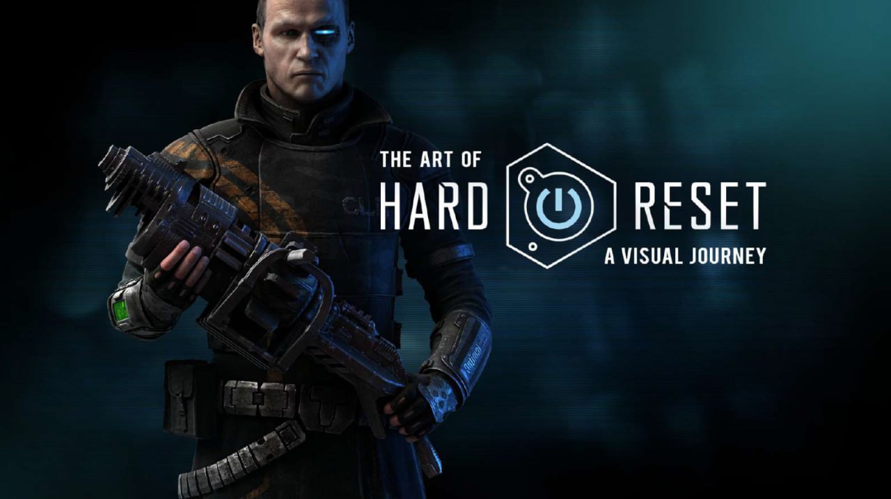 Portada ampliada de THE ART OF HARD RESET. A VISUAL JOURNEY