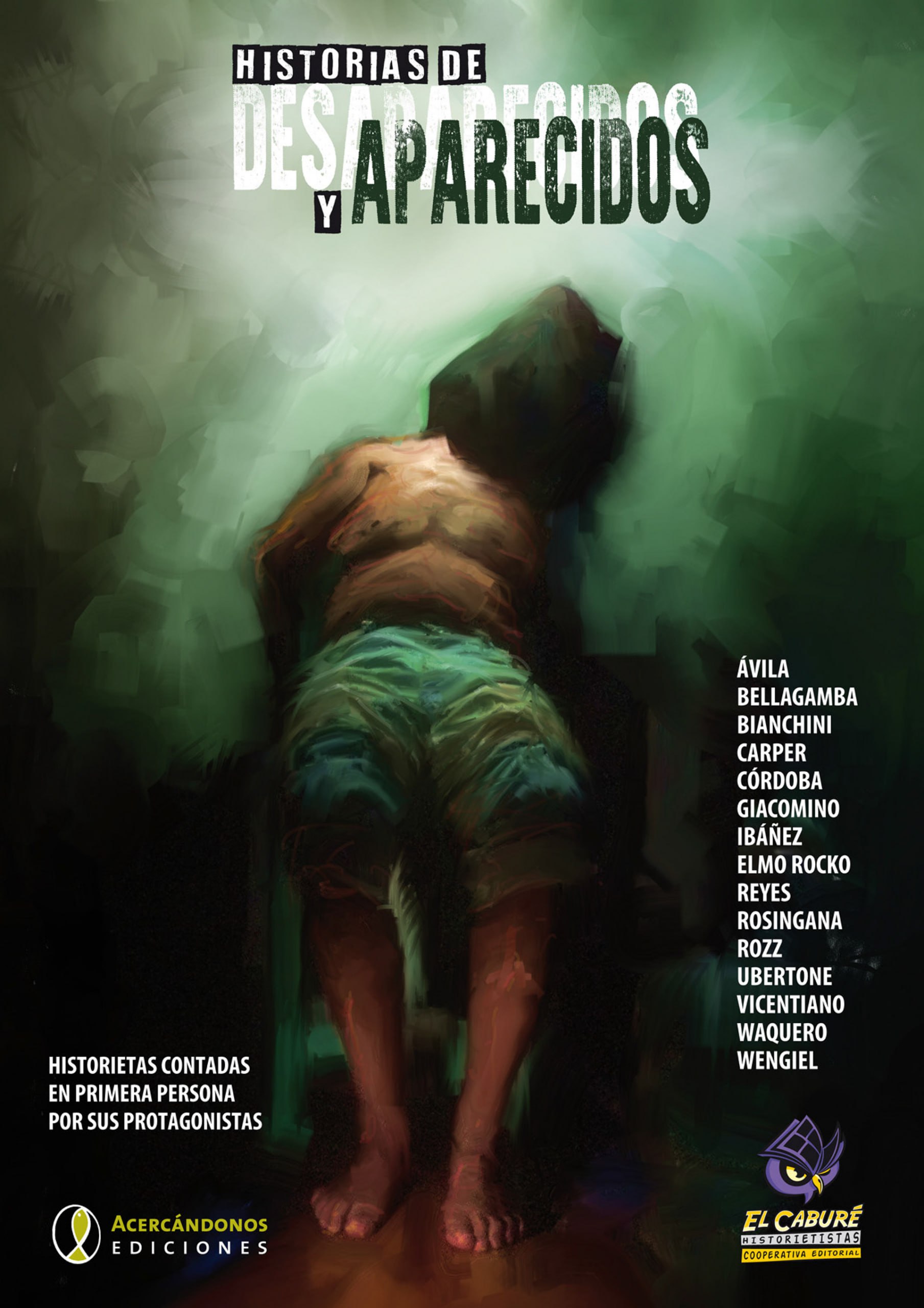 Portada ampliada de HISTORIAS DE DESAPARRECIDOS Y APARRECIDOS