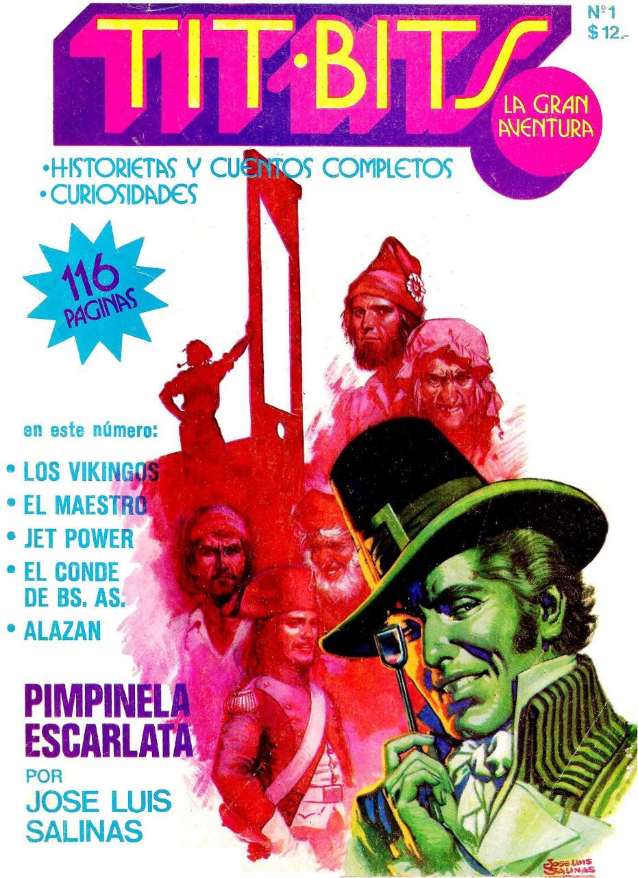 Portada ampliada de TITBITS