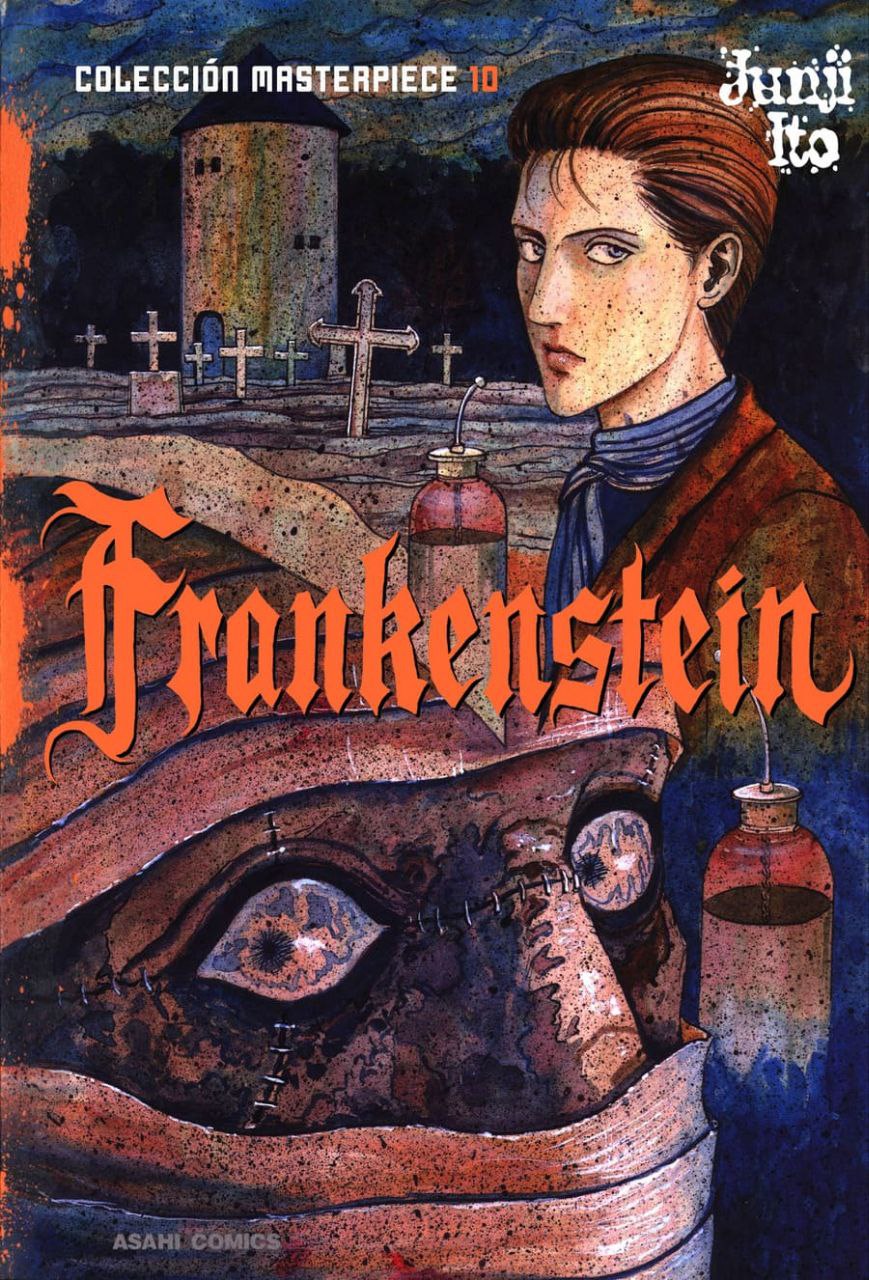 Portada ampliada de Frankenstein