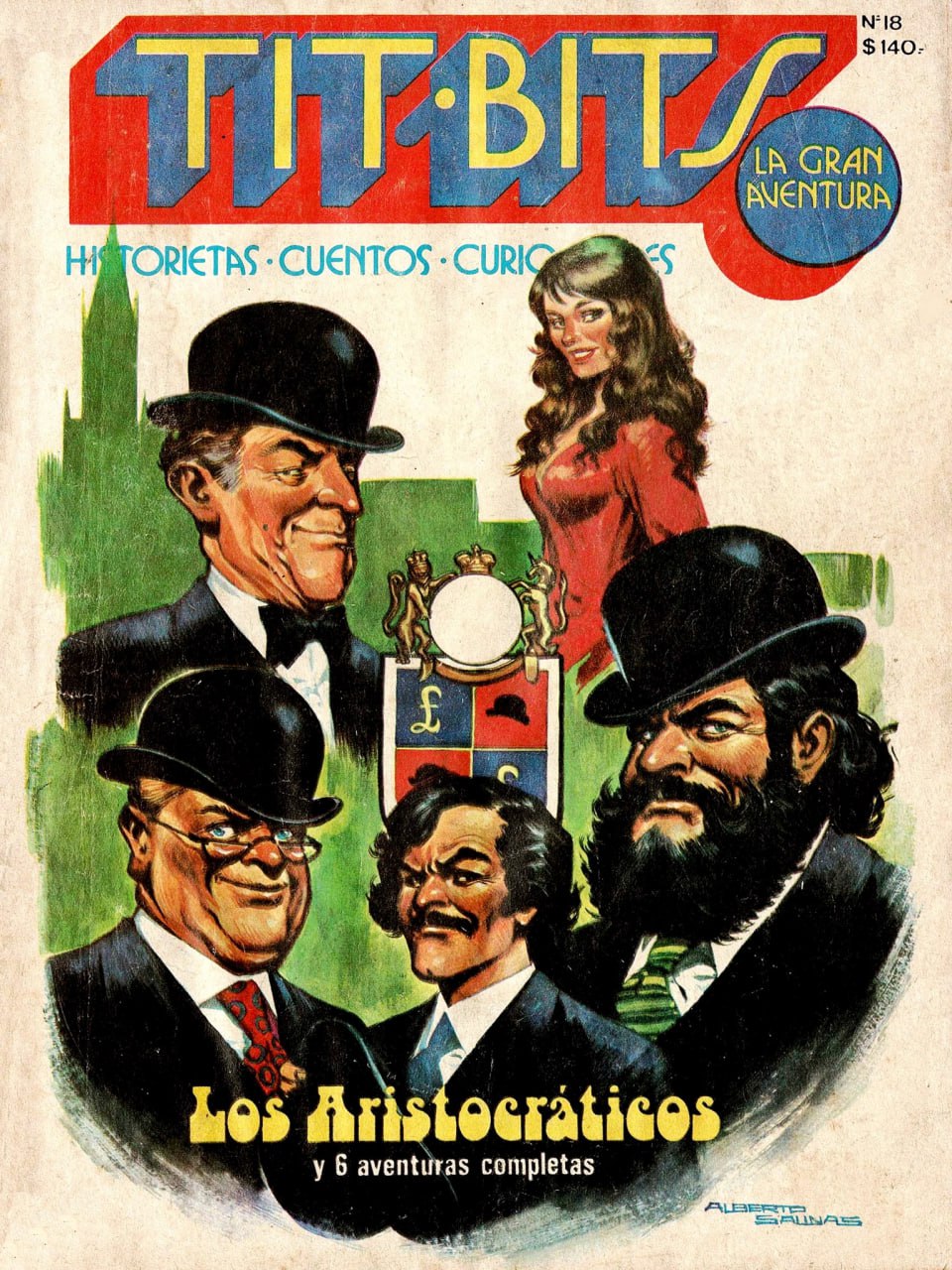 Portada ampliada de TIT BITS