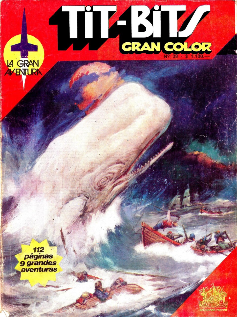Portada ampliada de Tit Bits Gran Color