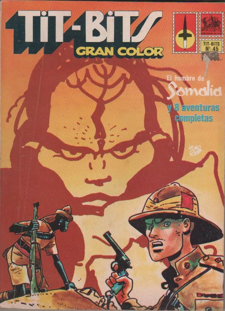 Portada ampliada de Tit-Bits Gran Color