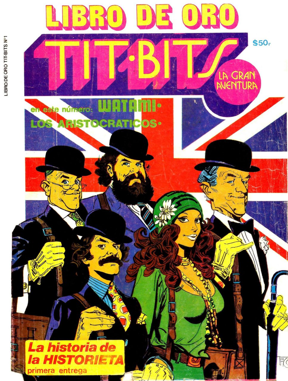 Portada ampliada de LIBRO DE ORO TITBITS