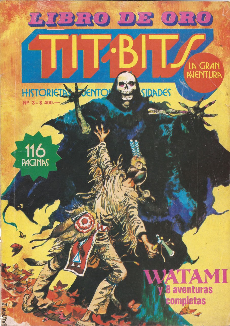 Portada ampliada de LIBRO DE ORO TITBITS