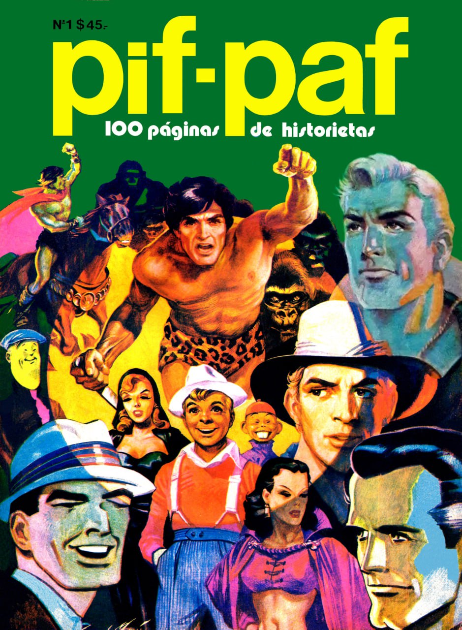 Portada ampliada de pif-paf