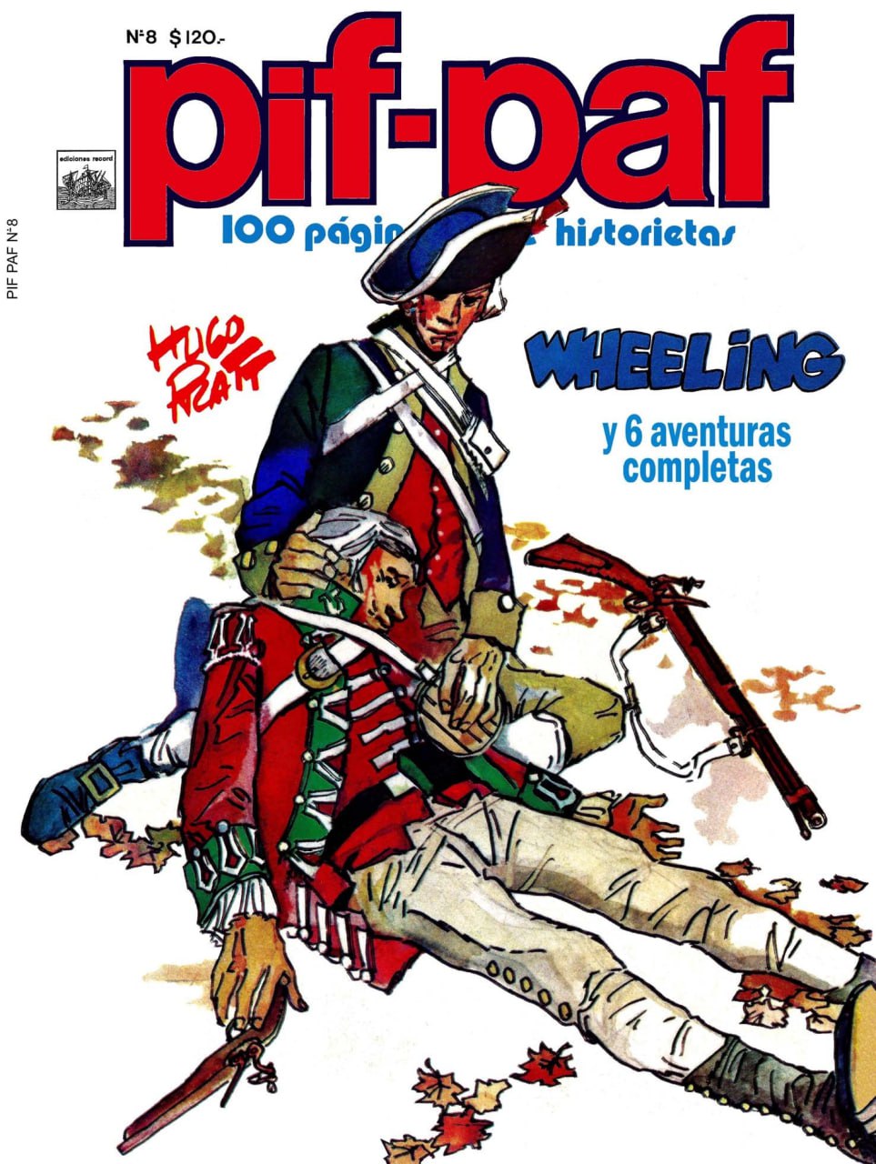 Portada ampliada de pif-paf