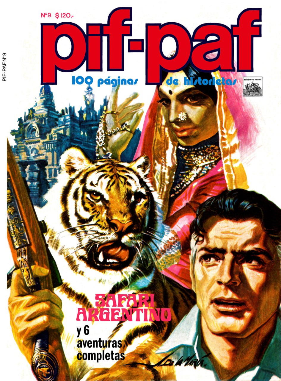 Portada ampliada de pif-paf