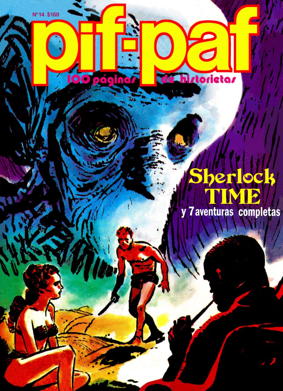 Portada ampliada de pif-paf