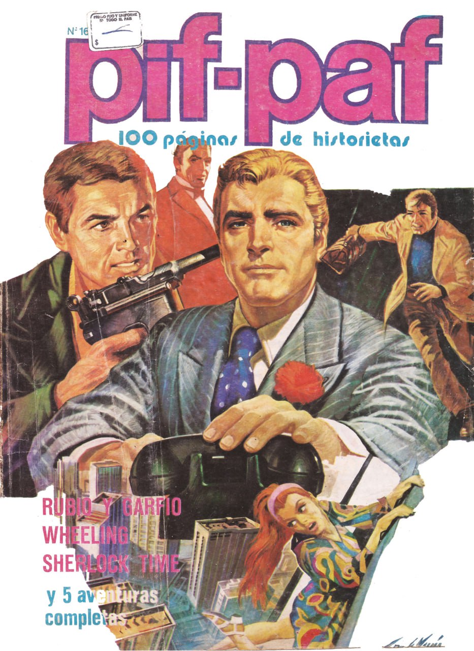 Portada ampliada de pif-paf