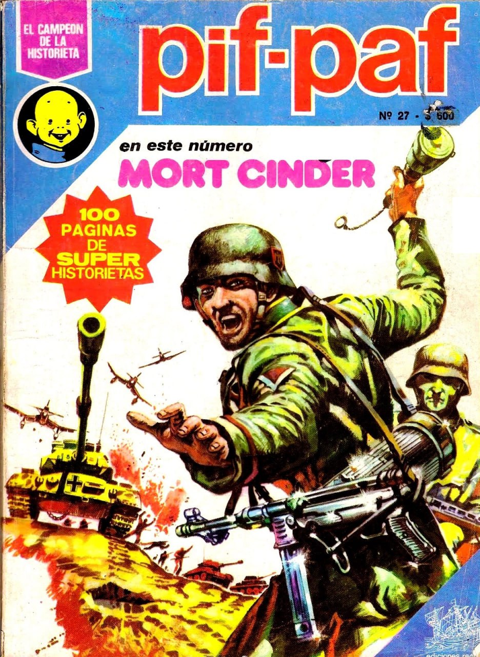 Portada ampliada de pif-paf