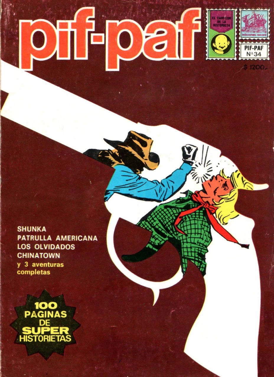 Portada ampliada de pif-paf