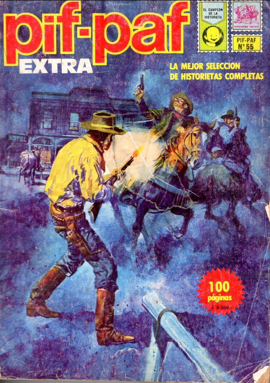 Portada ampliada de pif-paf EXTRA