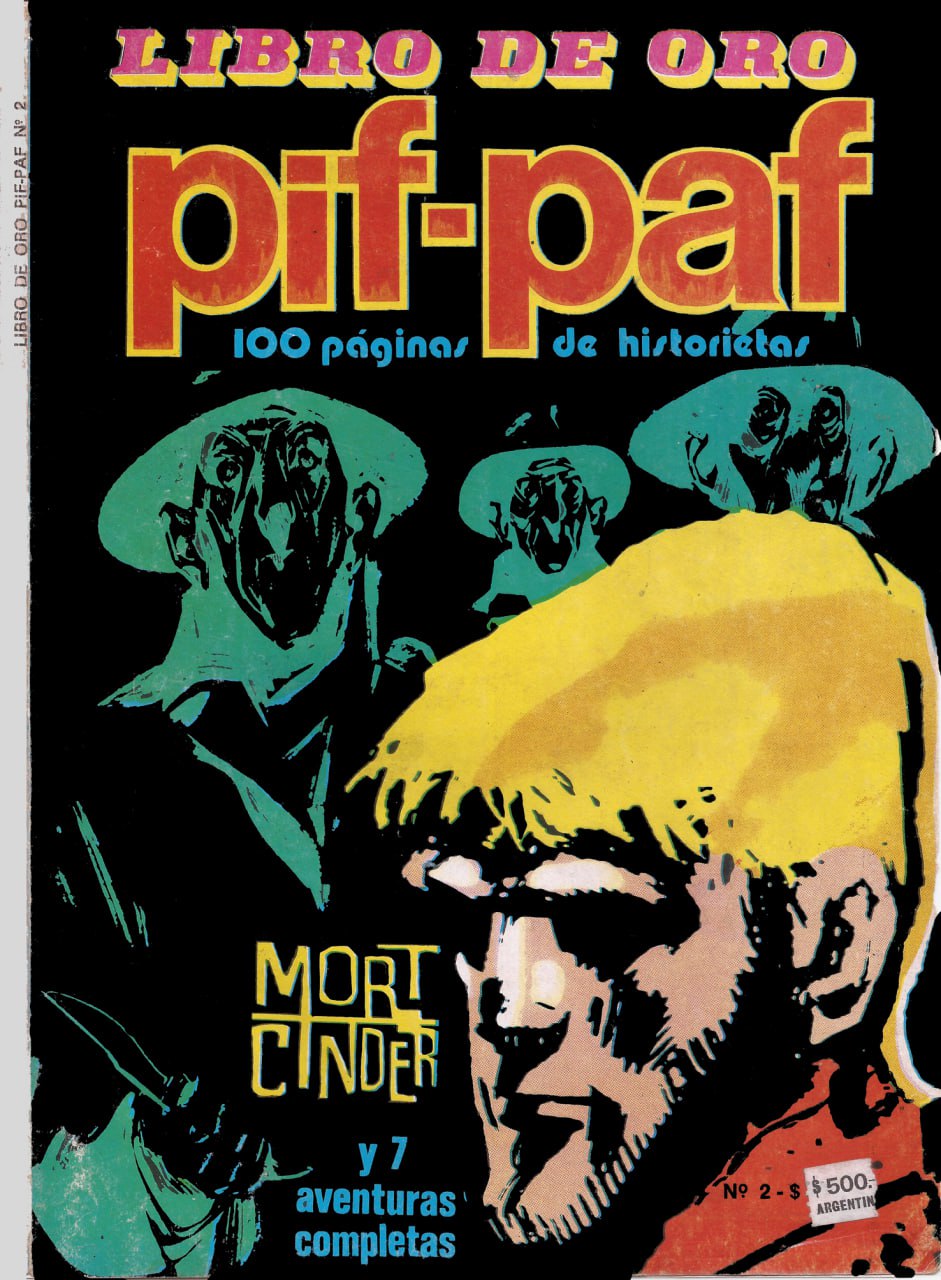 Portada ampliada de LIBRO DE ORO pif-paf