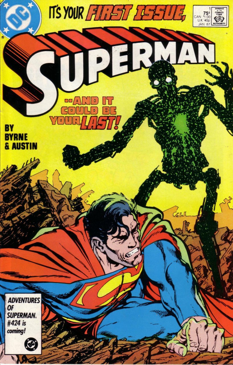 Portada ampliada de SUPERMAN -AND IT COULD BE YOUR LAST!