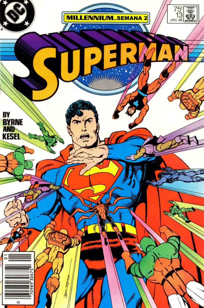 Portada ampliada de SUPERMAN