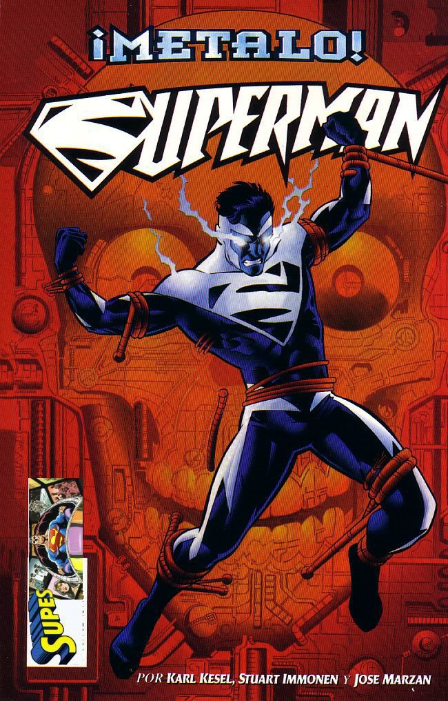 Portada ampliada de ¡METALO! SUPERMAN